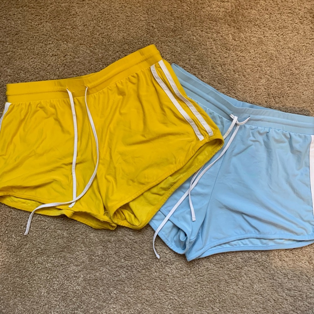 Womens exercise shorts!